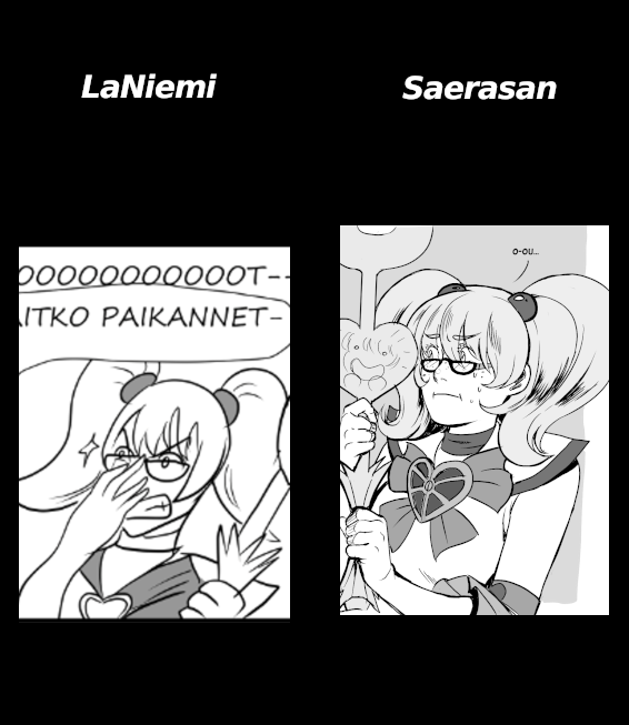 Muiden piirtäjien näkemyksiä